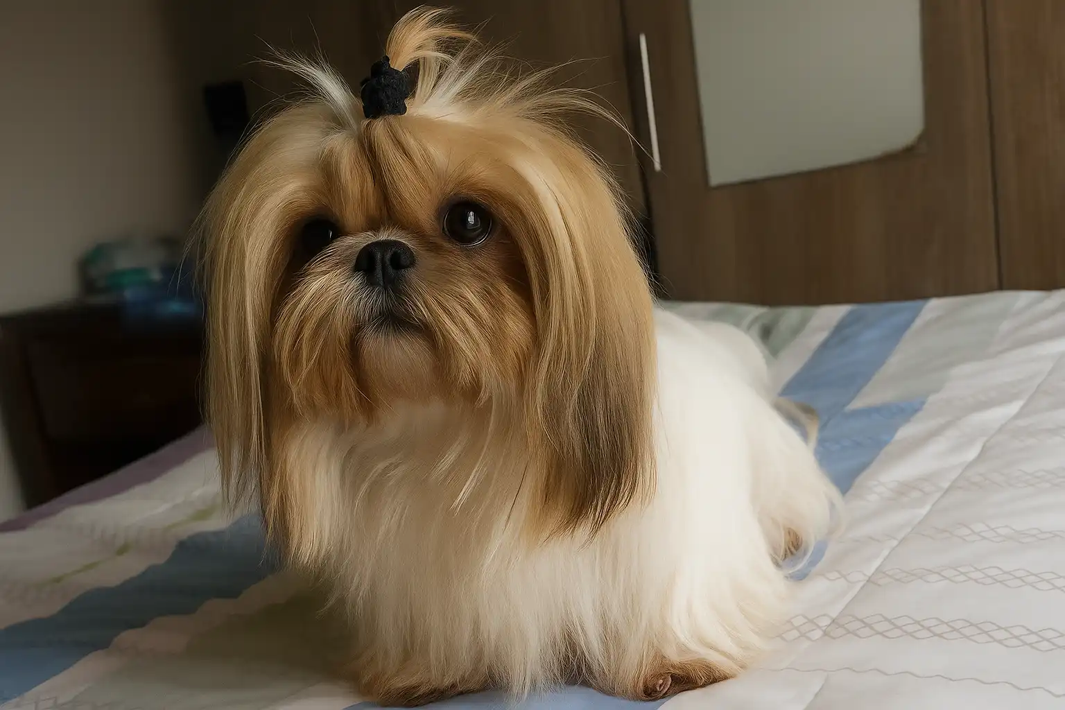 20250707_2222_Shih Tzu en Cama_remix_01jzm0sxqfeyxv8rxkgwd2s5aq